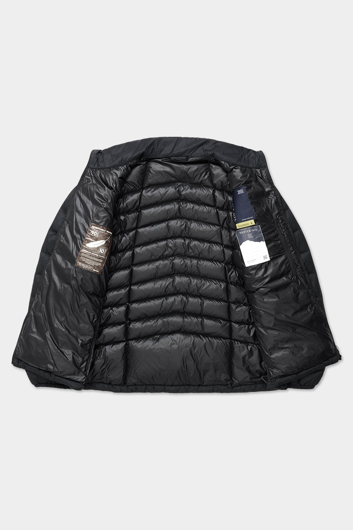 25 VTX COZY DOWN JACKET（ブラック） | スキーダウンジャケット 