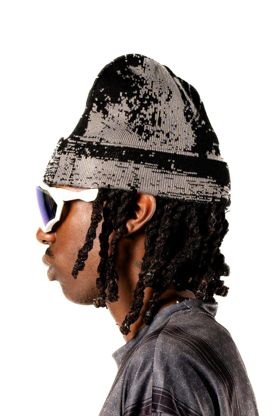 [CLOSNEA] ESSENTIAL BEANIE PAINTED BLACK