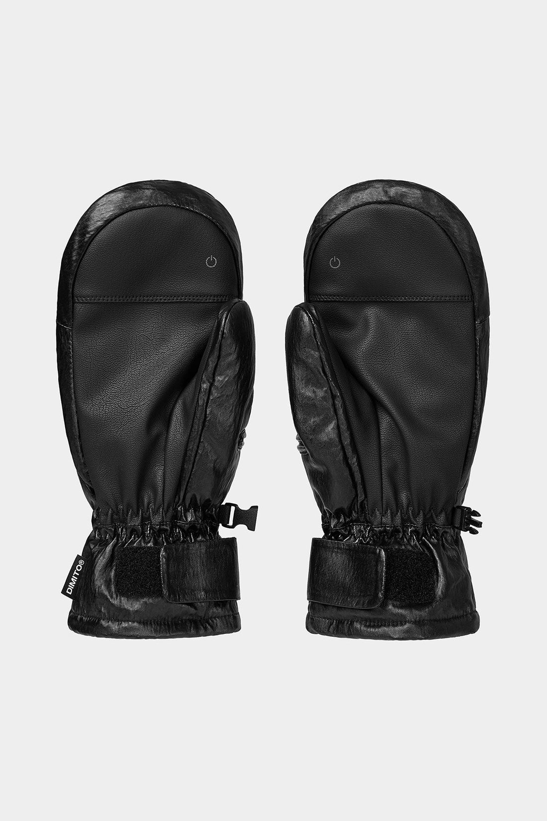26 EASY OPEN MITTEN COATED BLACK