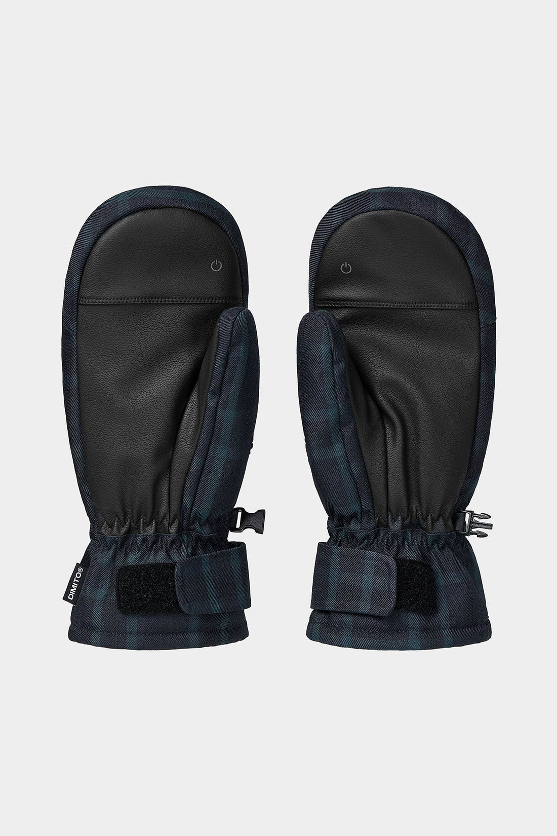 CHECKER EASY OPEN MITTEN NAVY CHECK