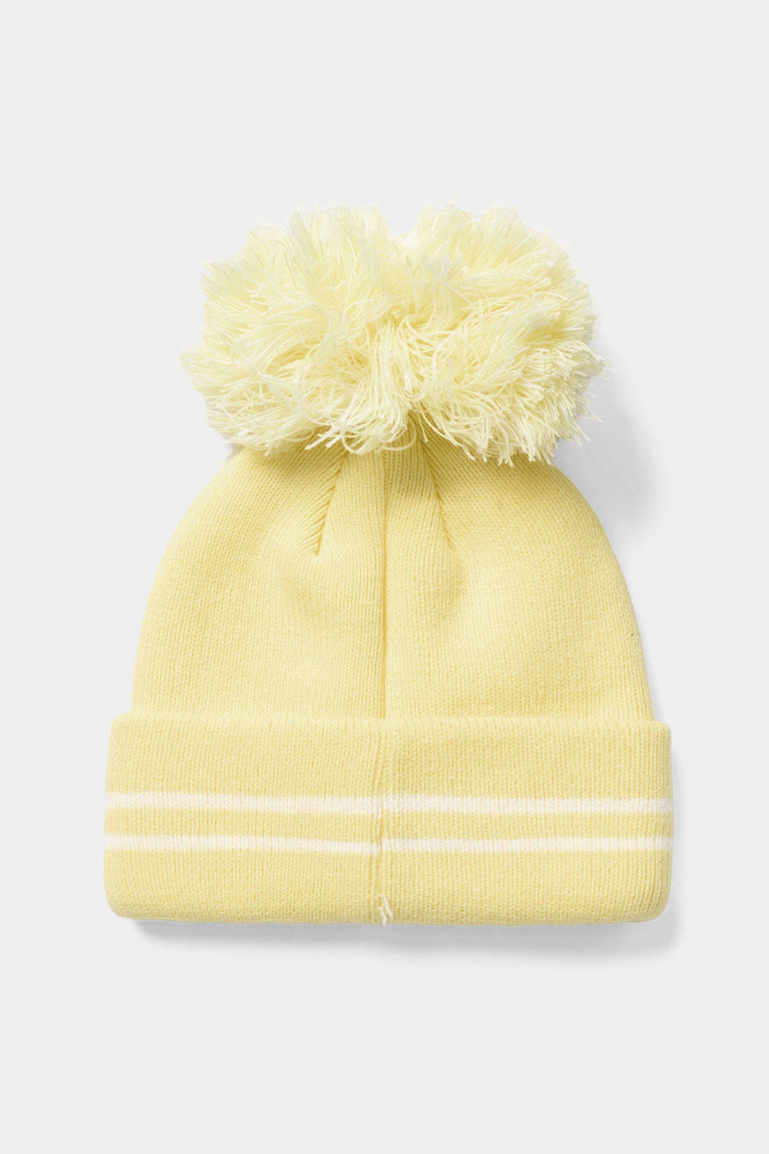 POM-POM BEANIE YELLOW