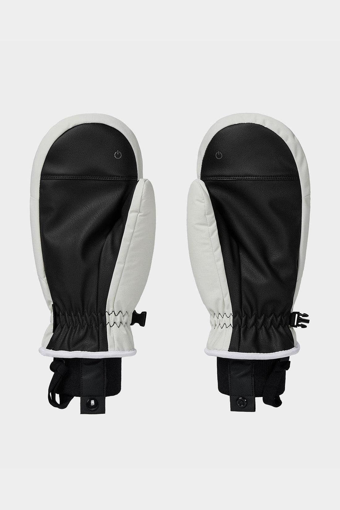 BASIC LOGO MITTEN OFF WHITE