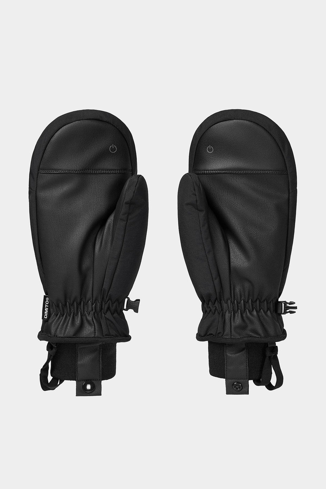 BASIC LOGO MITTEN BLACK