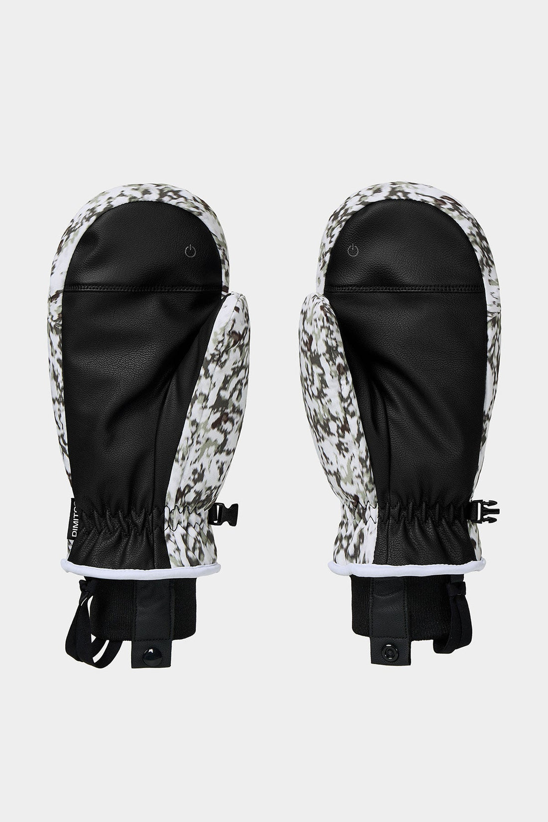 PATTERN MITTEN SNOW CAMO