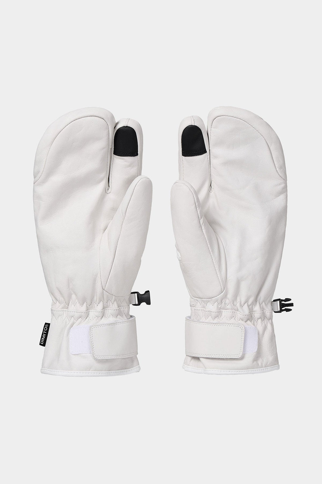 EASY OPEN IF LEATHER MITTEN WHITE
