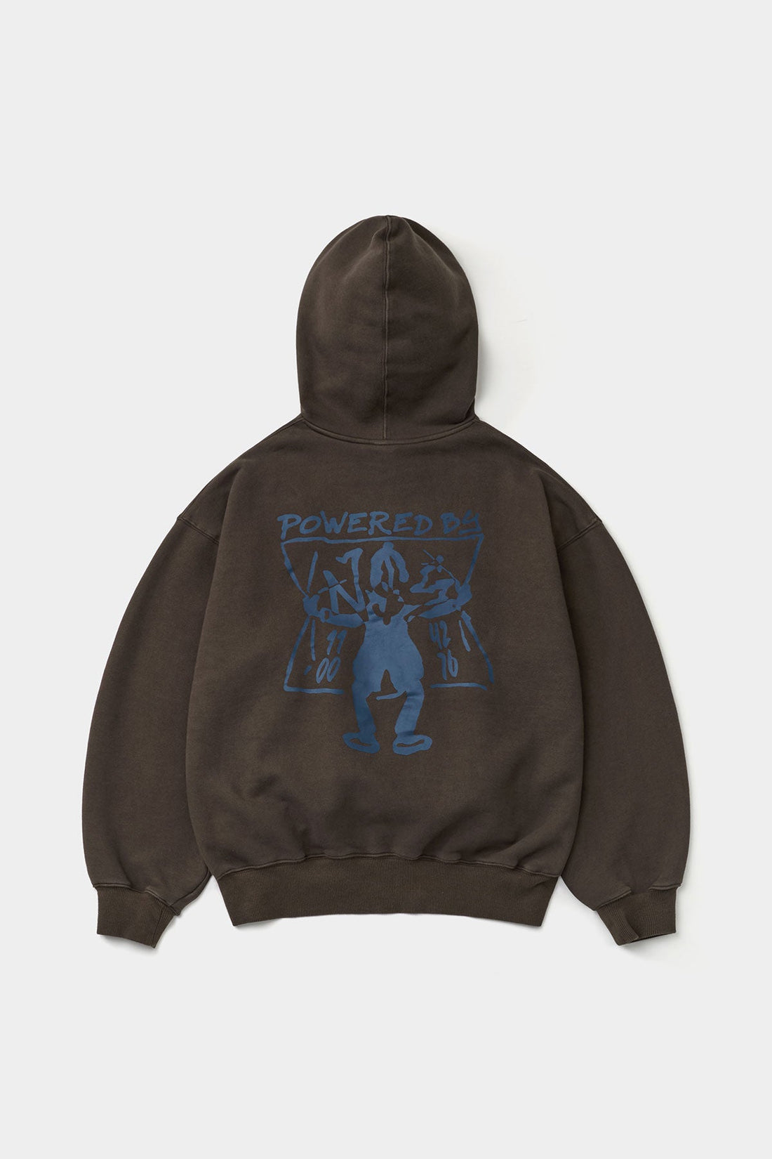 POWERED BY NSS HOODIE BROWN (Delivery date : 26.09.28)