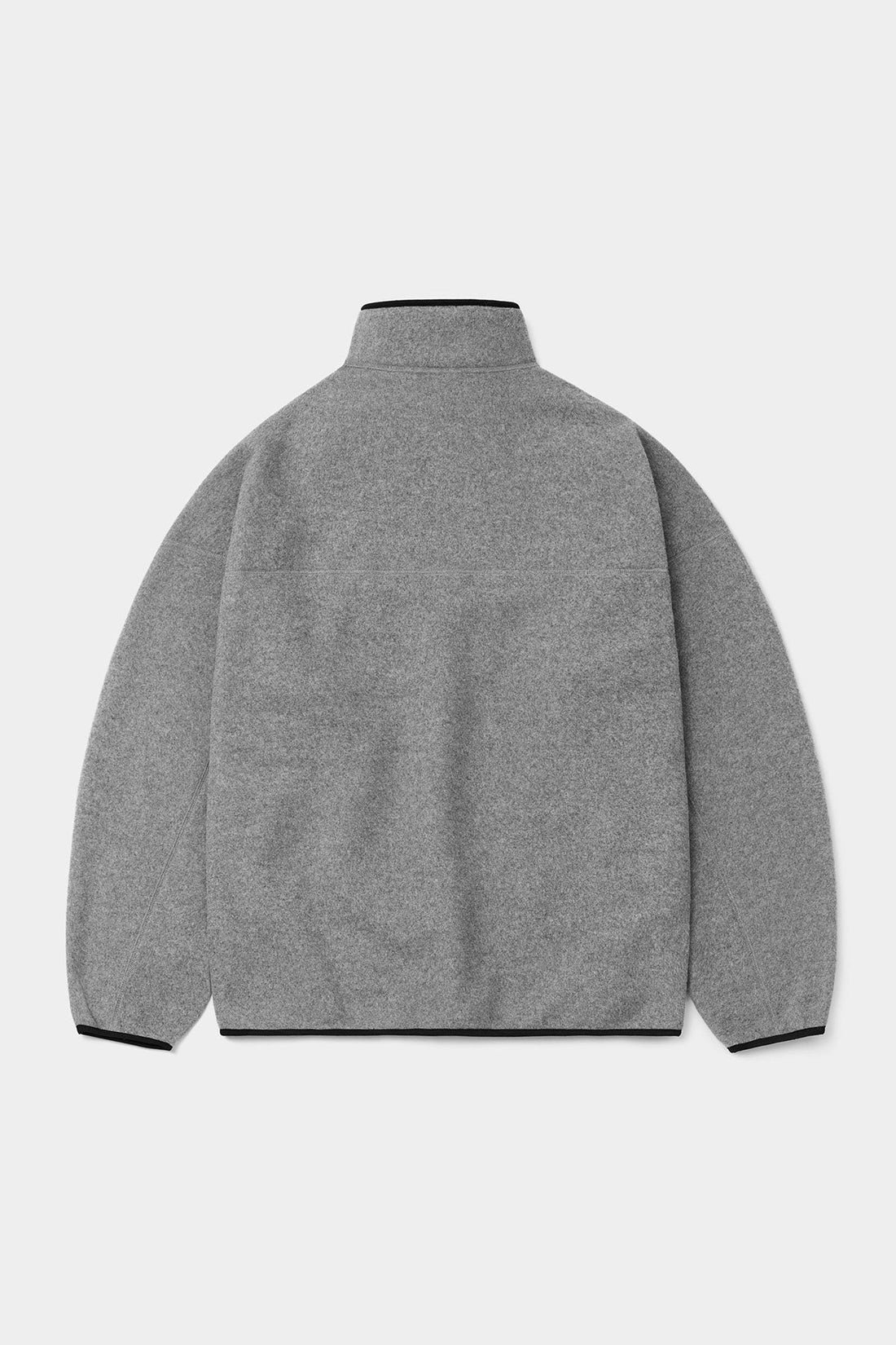 FLEECE MOCK NECK WARM GREY (Delivery date : 26.09.28)