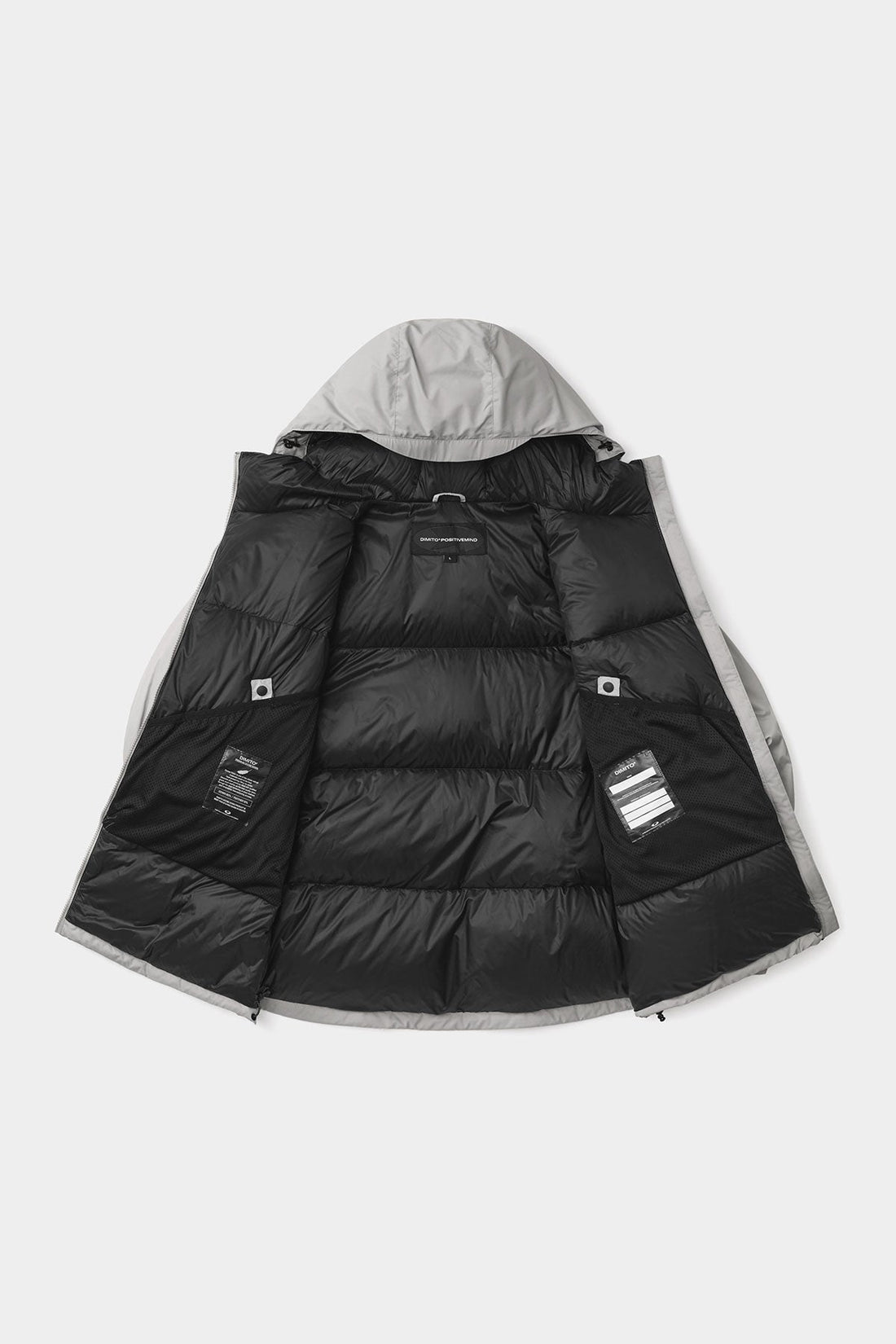 UTILITY GOOSE DOWN HD JACKET SMOKE