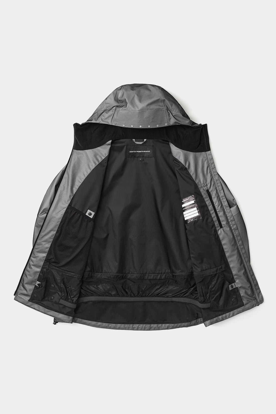 STUD 2L JACKET SILVER