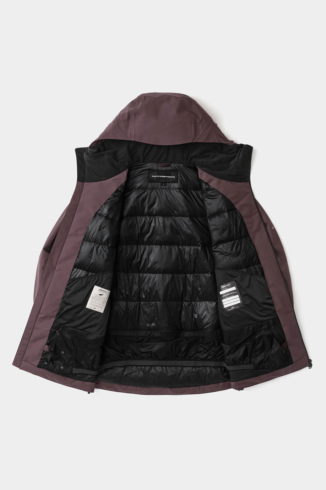 APEX DOWN JACKET DEEP BLOOD