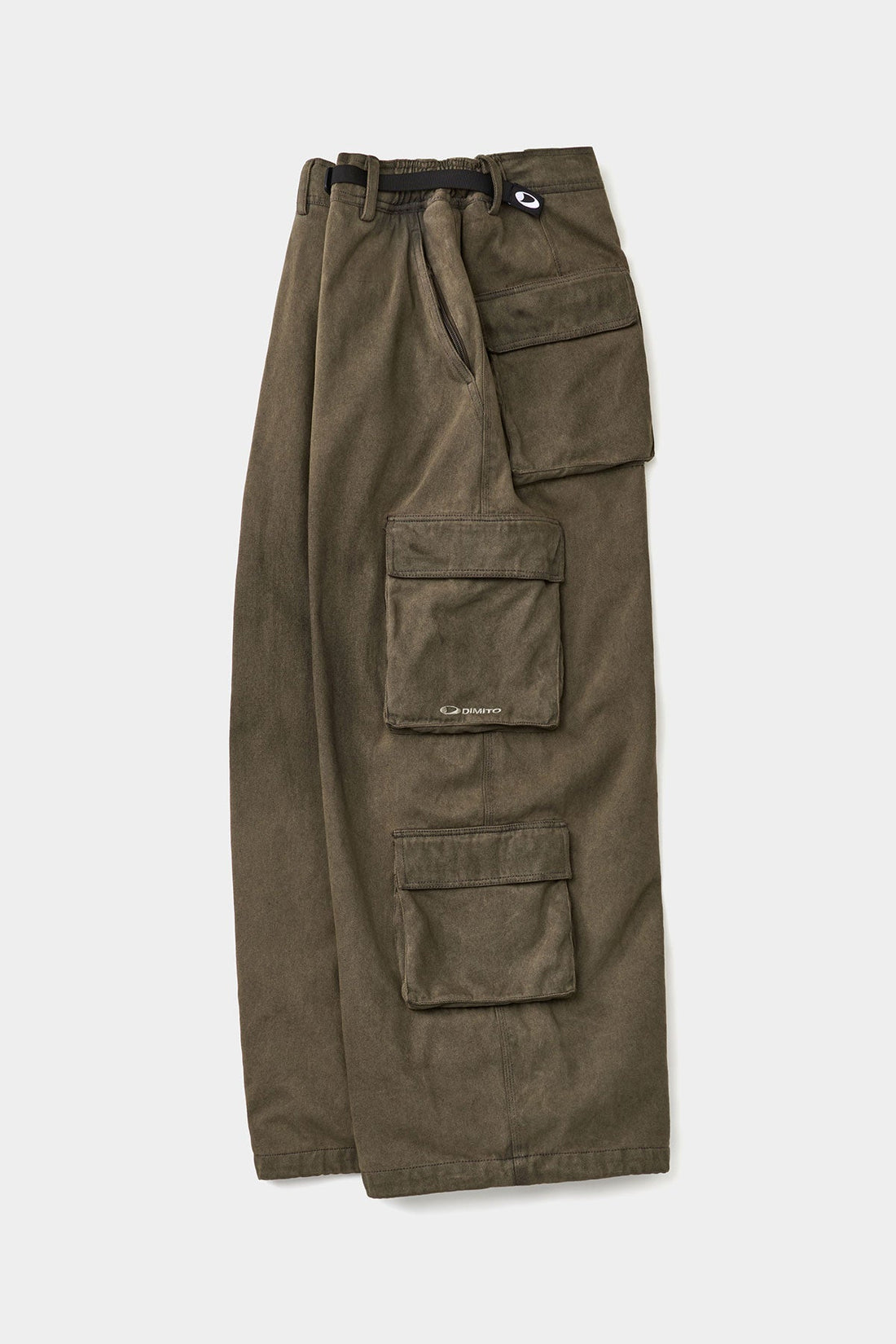 DENIM MULTI CARGO PANTS (WIDE FIT LV.2) DW BROWN (Delivery start : 26.09.09)