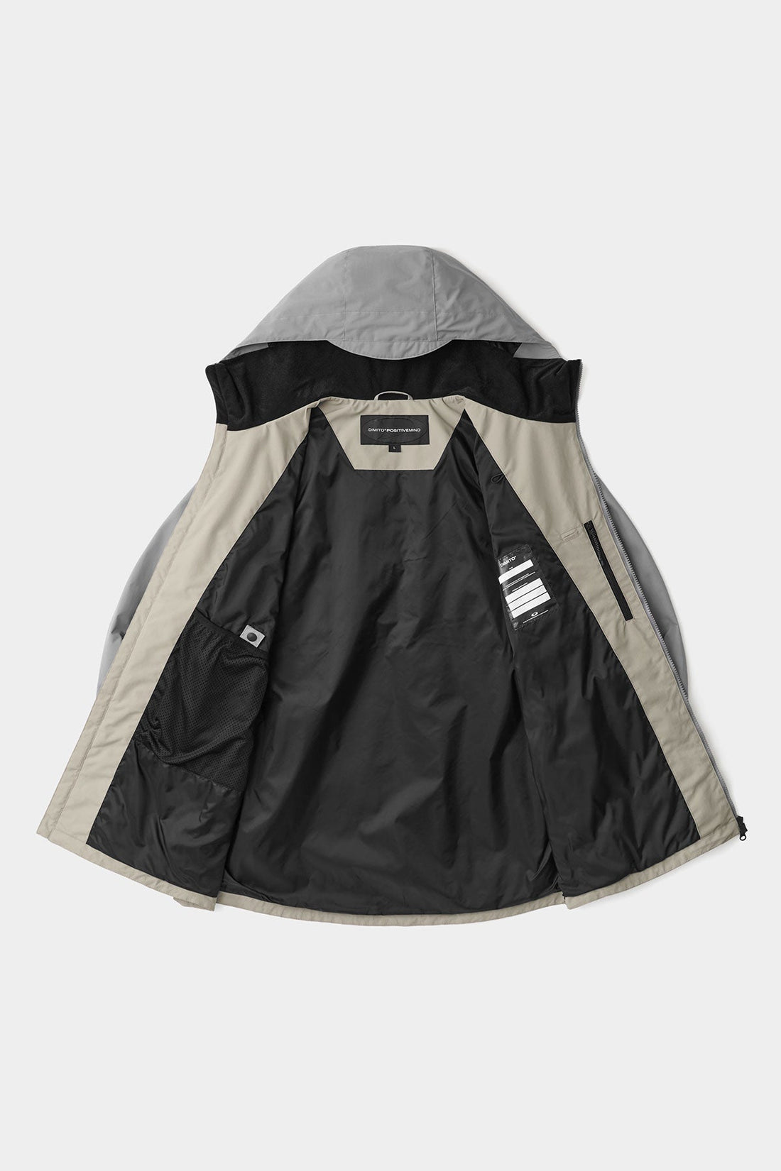 LINE BLOCK JACKET GOAT