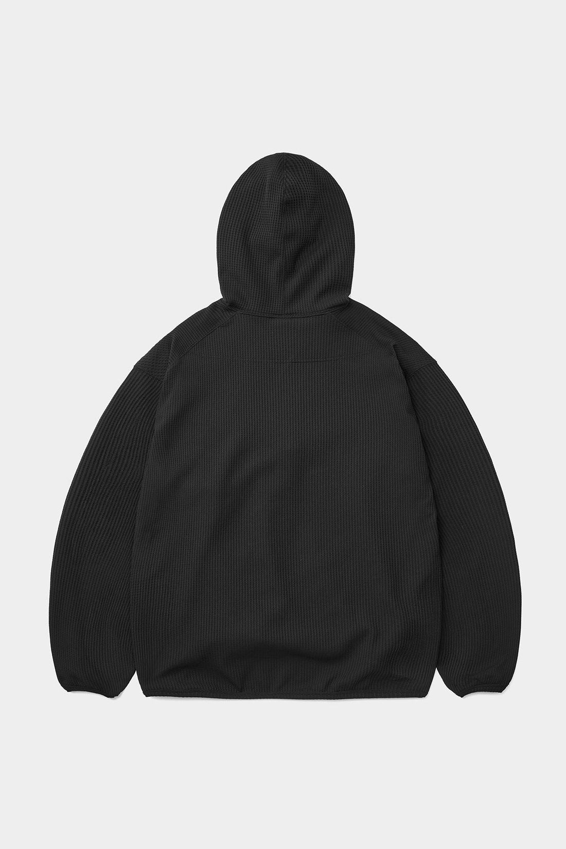 LW WAFFLE HOODIE BLACK (Delivery date : 26.09.28)