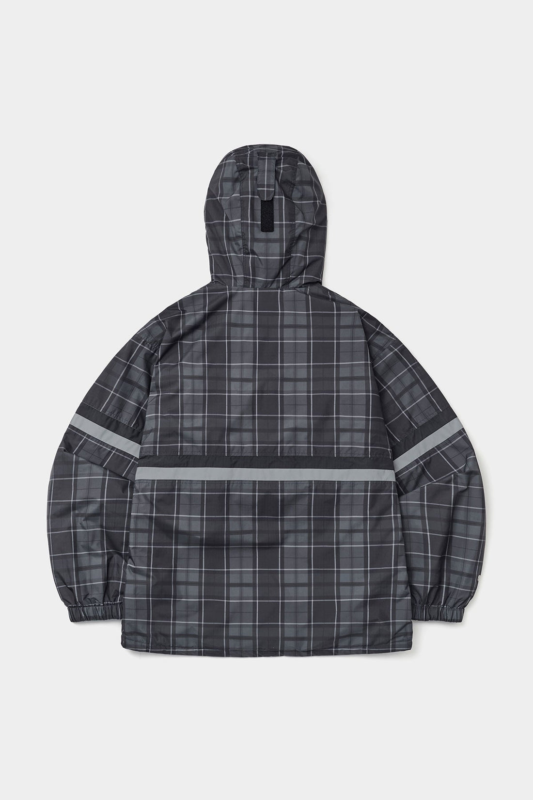 REVERSIBLE WIND JACKET NAVY CHECK