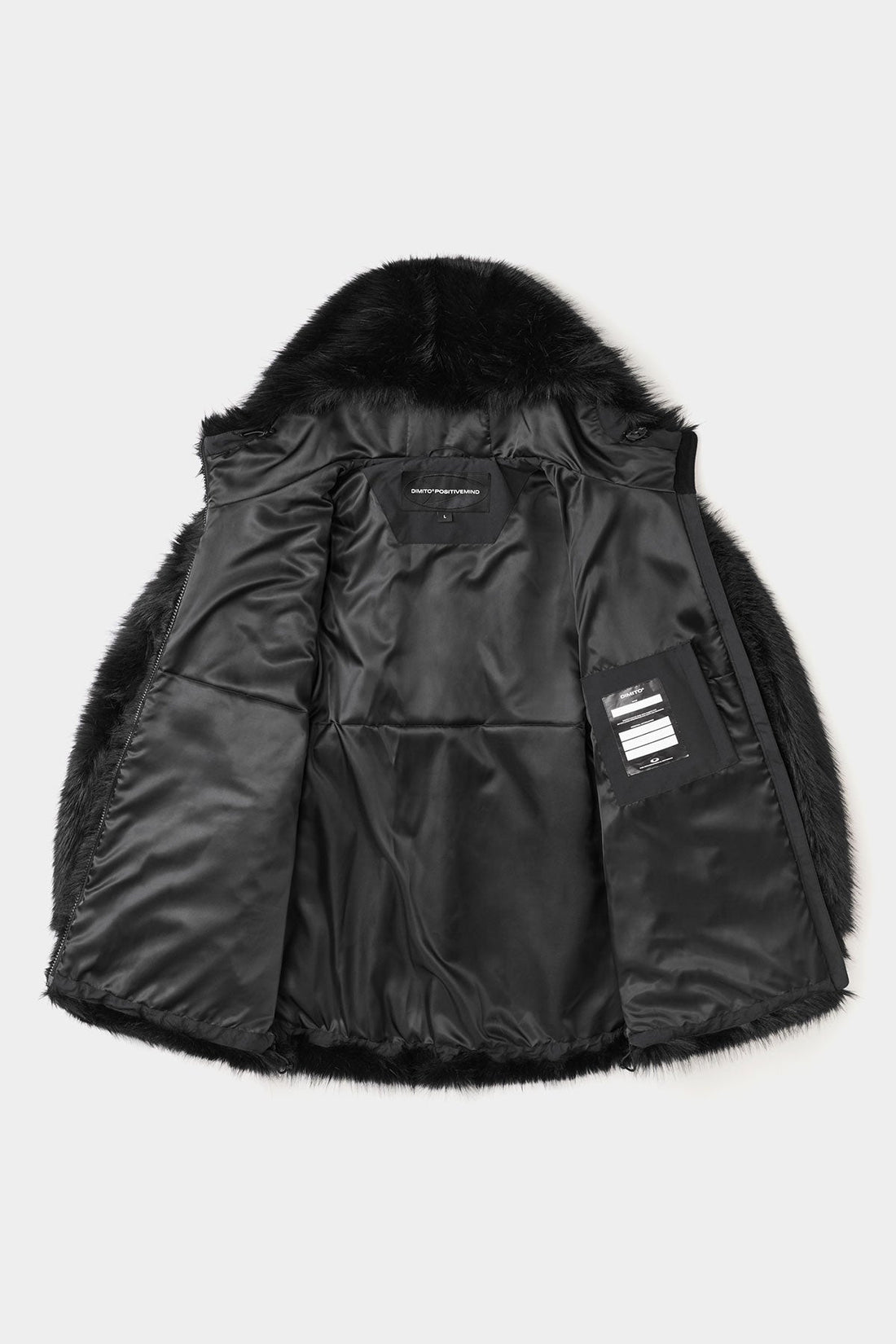 FAUX FUR HD JACKET BLACK BEAR (Delivery start : 26.09.09)