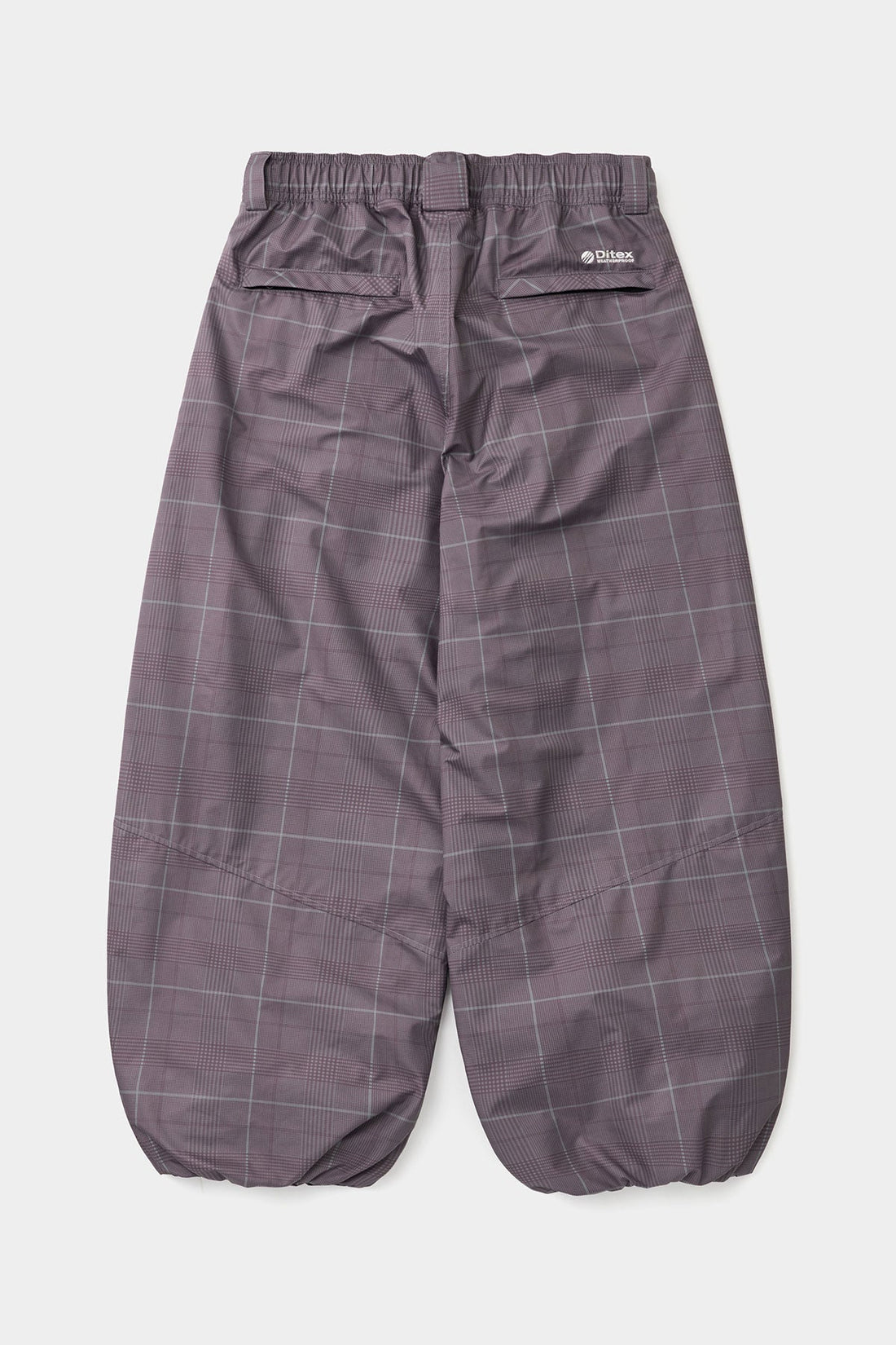 26 AIR FORCE BANDED PANTS (WIDE FIT LV.2) WINE CHECK (Delivery start : 26.09.09)