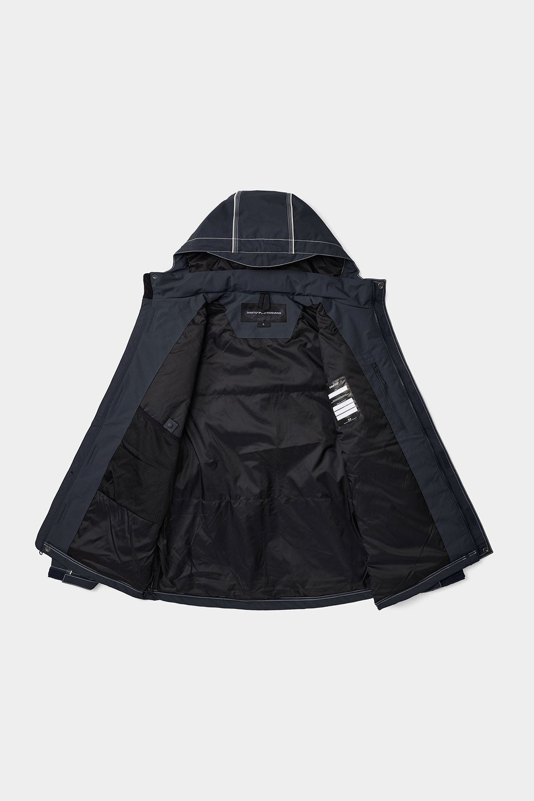 STAFF LINE JACKET TEAL NAVY