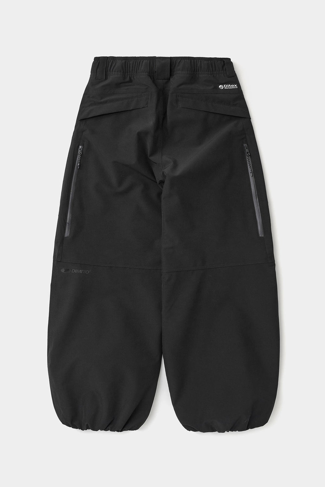 26 AIR VENT BANDED PANTS (WIDE FIT LV.1) BLACK