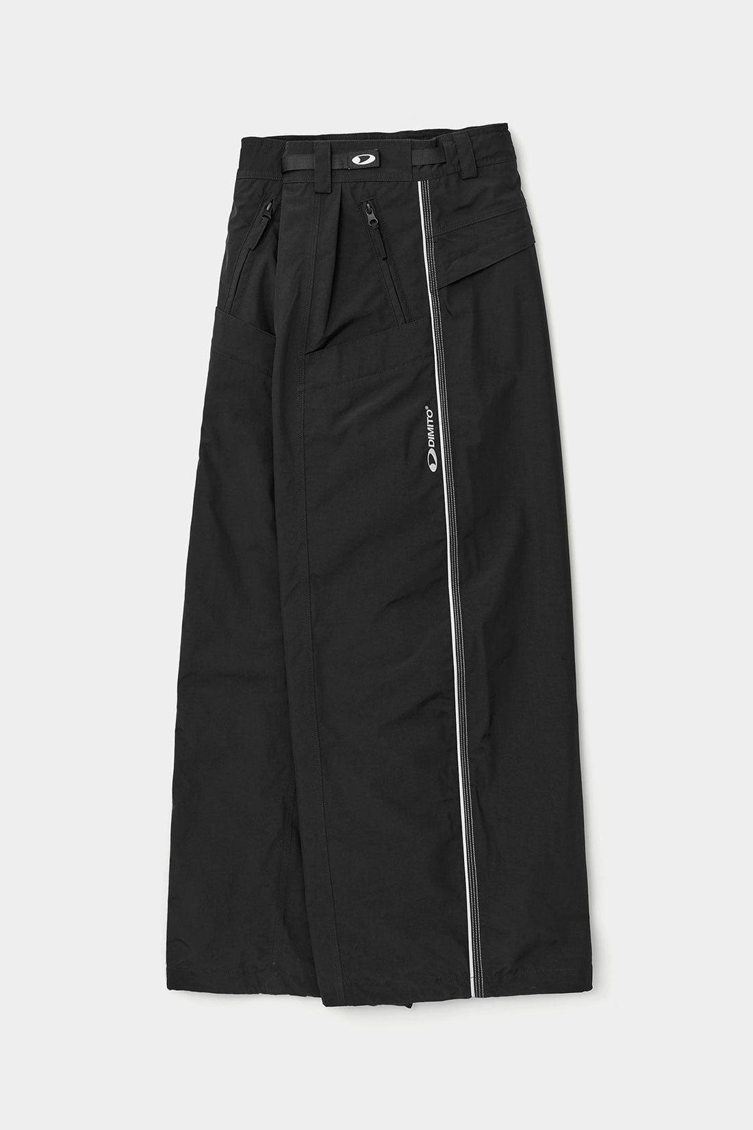 STAFF LINE PANTS (WIDE FIT LV.2) BLACK