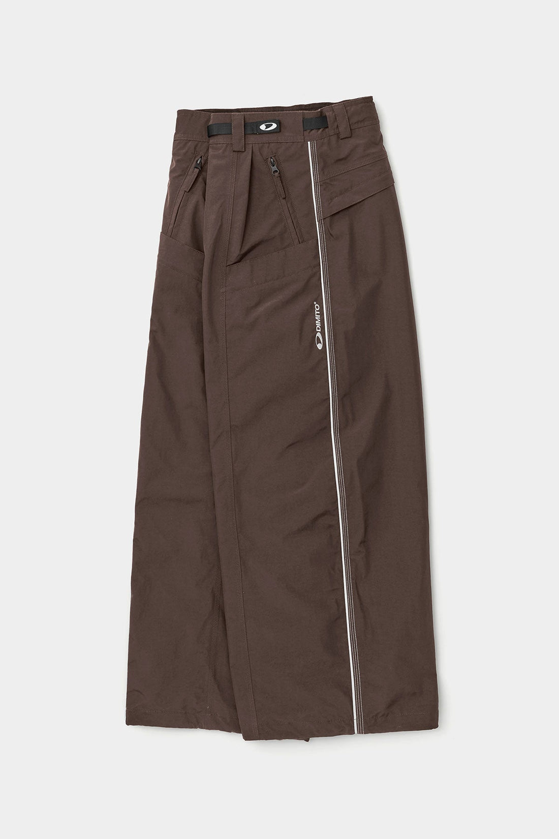 STAFF LINE PANTS (WIDE FIT LV.2) DEEP BROWN