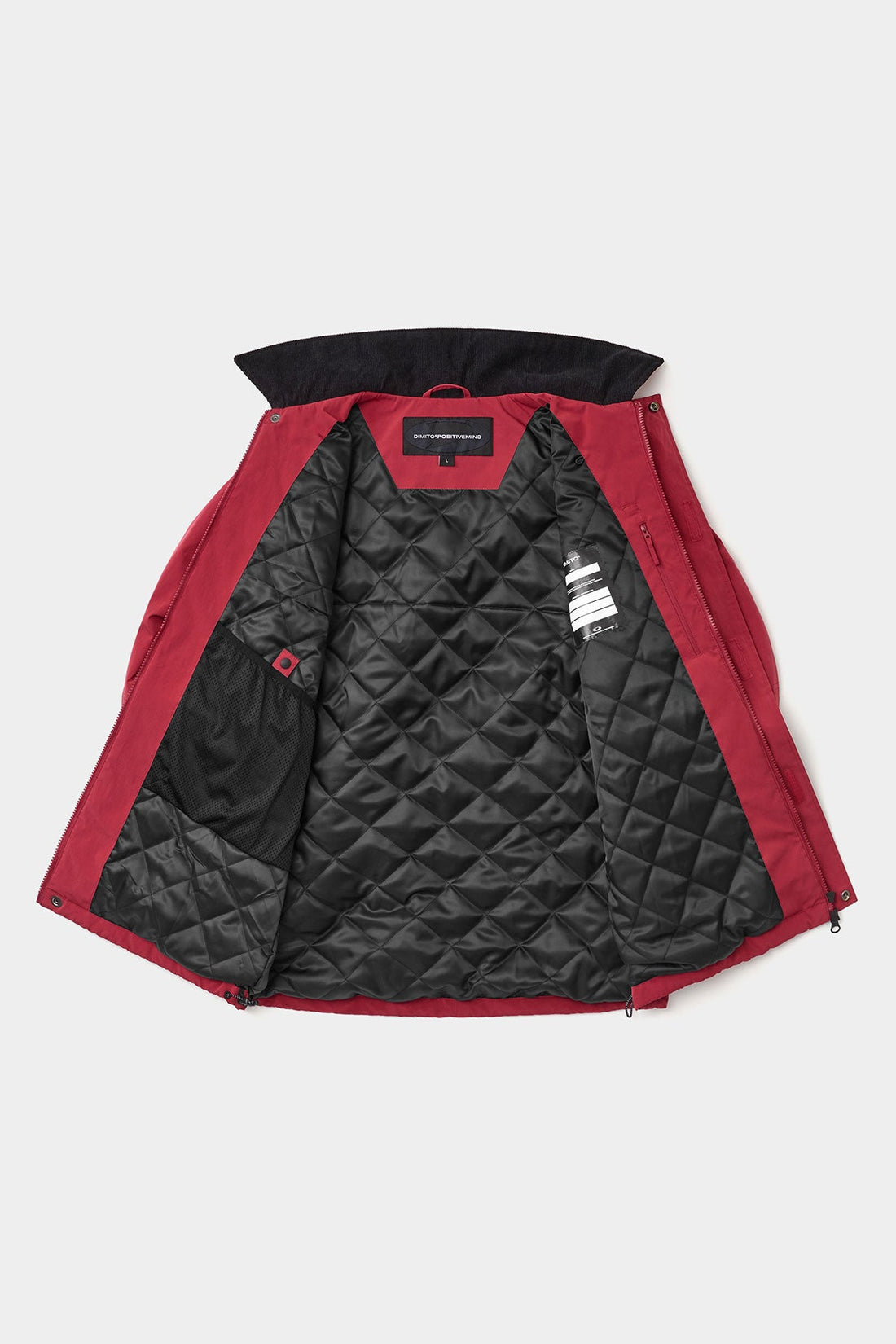 DETROIT FADE JACKET VINTAGE RED