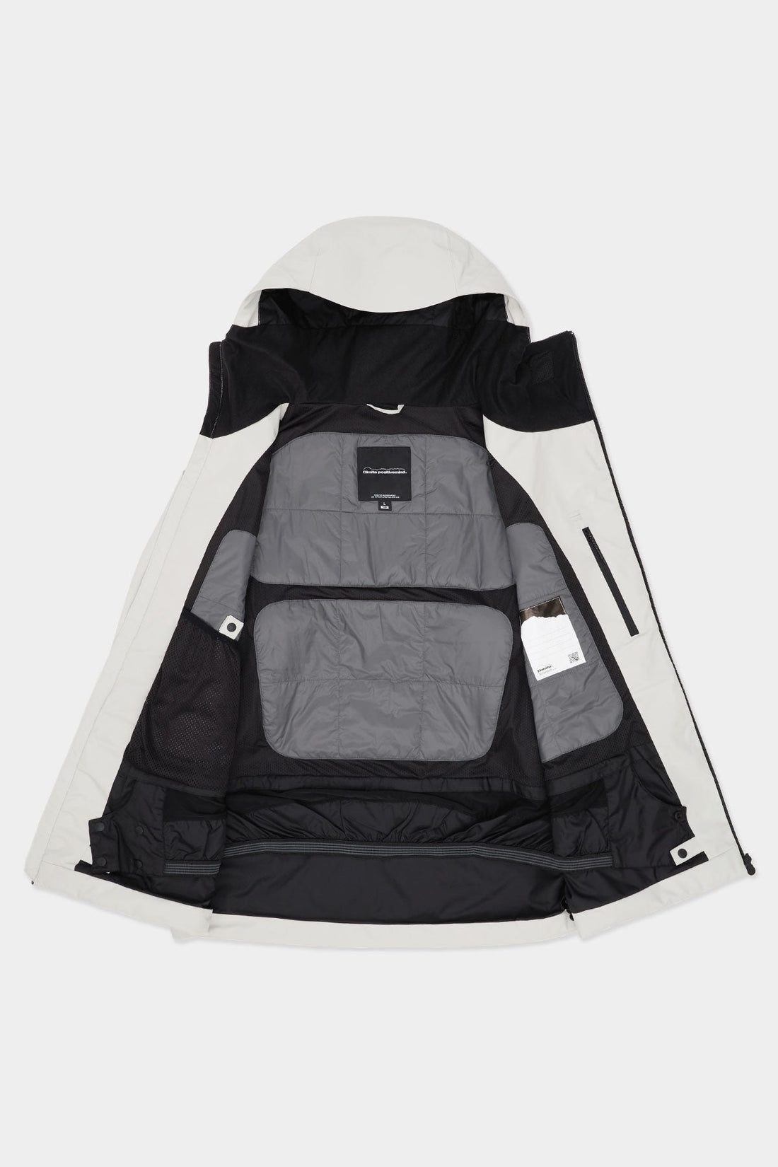 25 APEX JACKET CREAM WHITE
