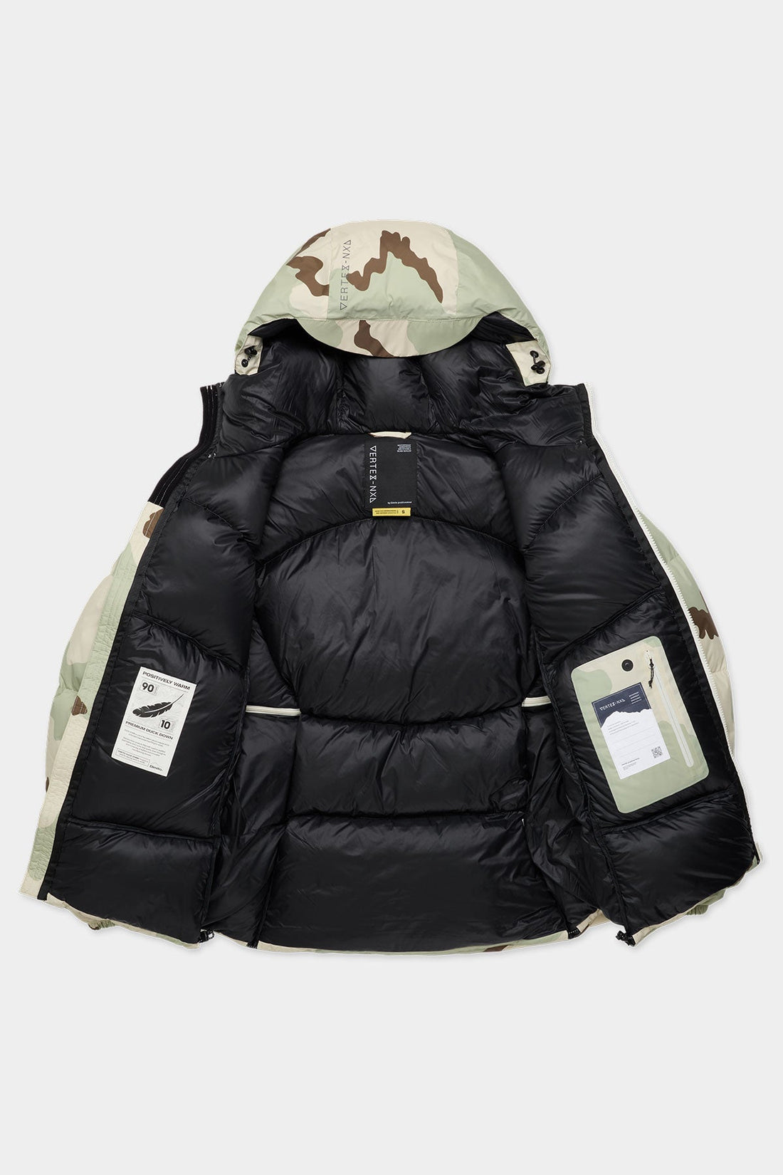 25 VTX AIRFLY DOWN JACKET DESERT CAMO