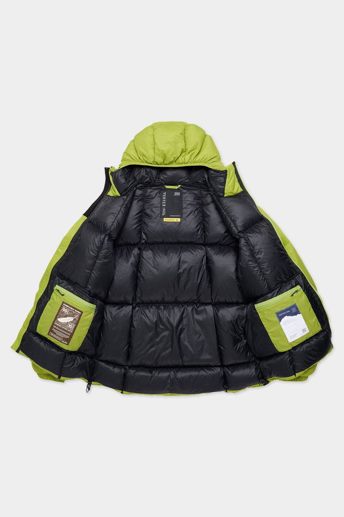 25 VTX EASY PLUS HD GOOSE DOWN JACKET SLATE LIME