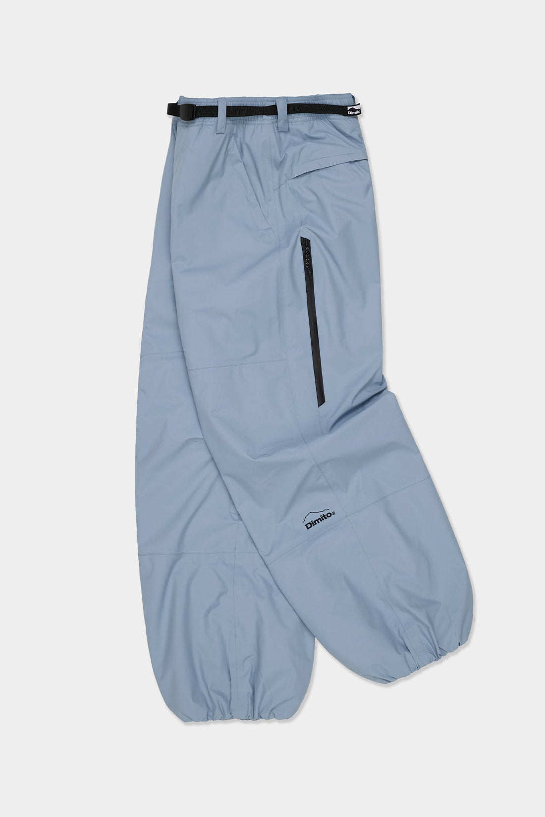 AIR VENT BANDED PANTS (WIDE FIT LV.1) SLATE BLUE