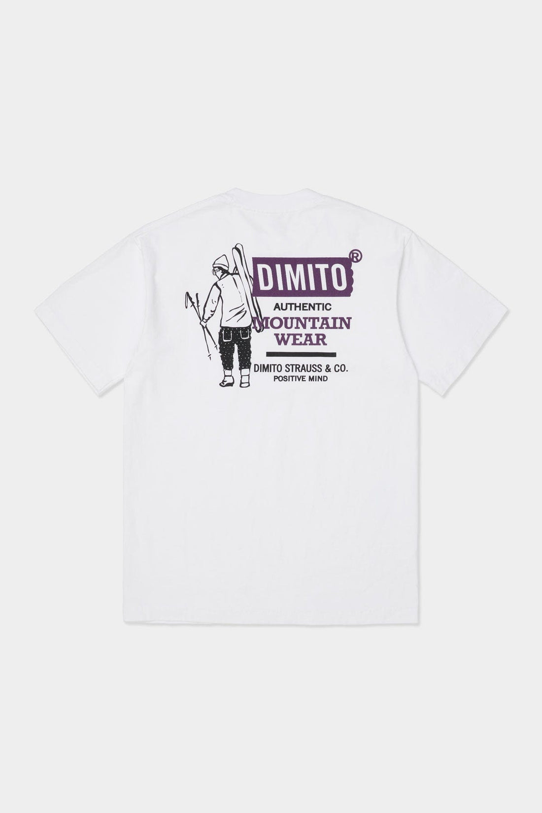 AUTHENTIC MT POCKET SSV GD 6.5OZ TEE WHITE