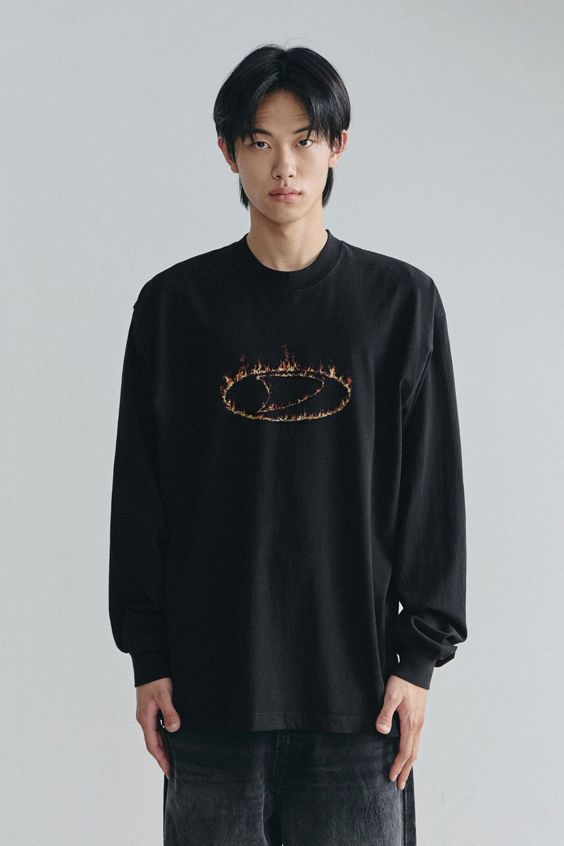 BLAZE D-AXIS LSV GD 6.5OZ TEE BLACK