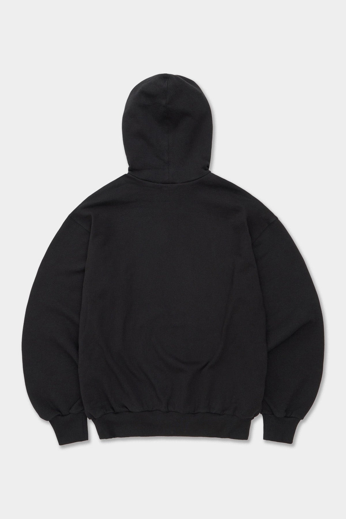 BLURRY LOGO HOODIE BLACK