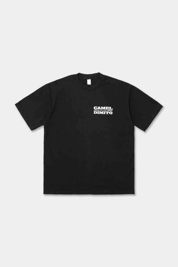 CAMEL RACE SSV GD 6.5OZ TEE BLACK