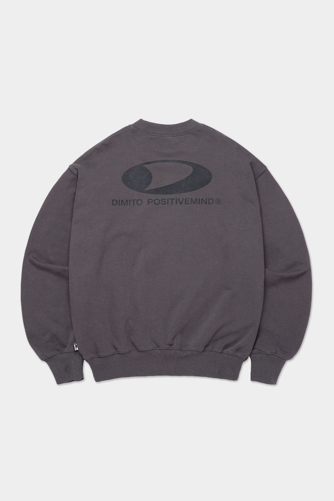 CIRCLE LOGO SWEATSHIRT CONCRETE