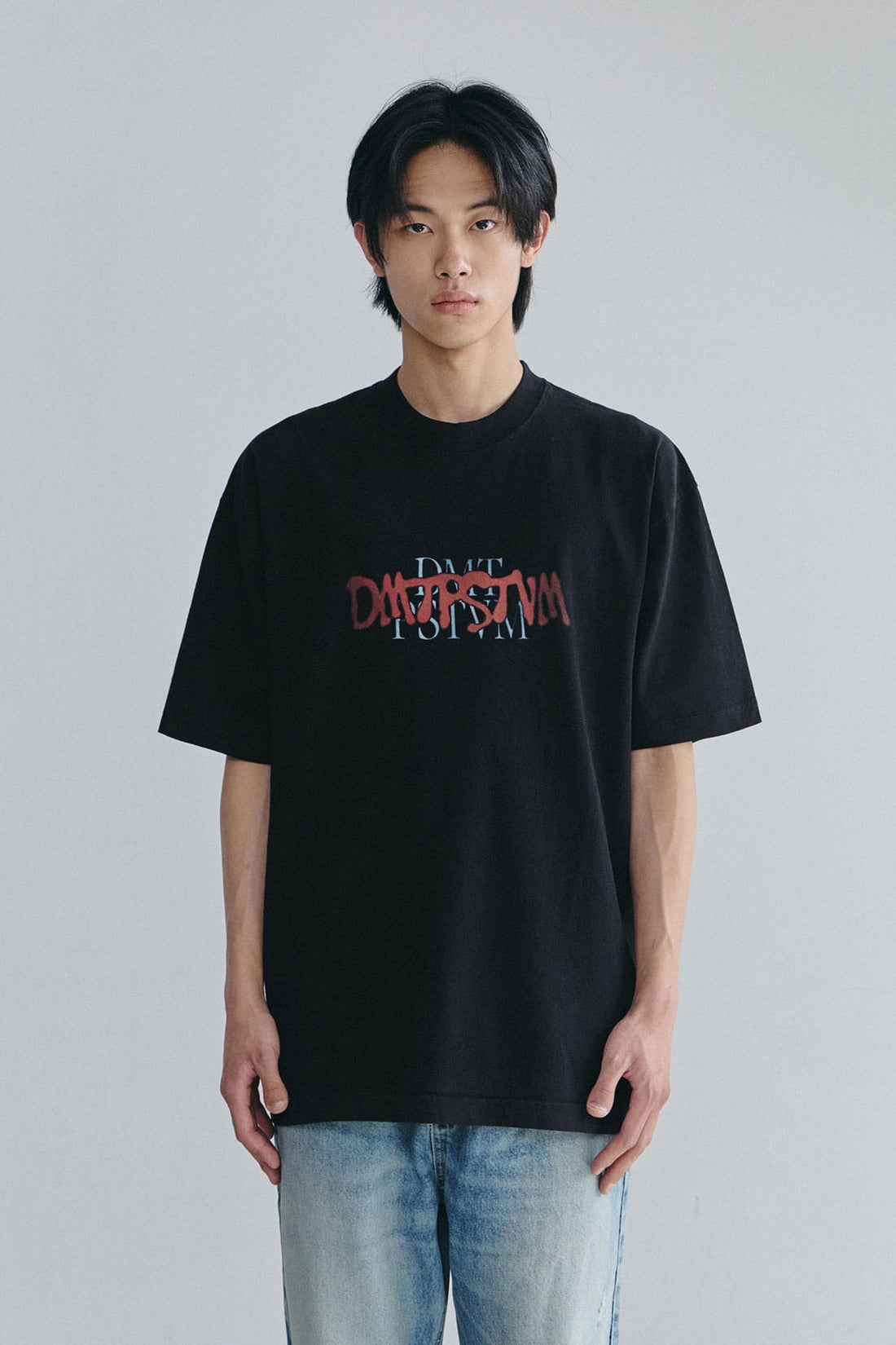 CRT TYPE DMT SSV GD 6.5OZ TEE BLACK
