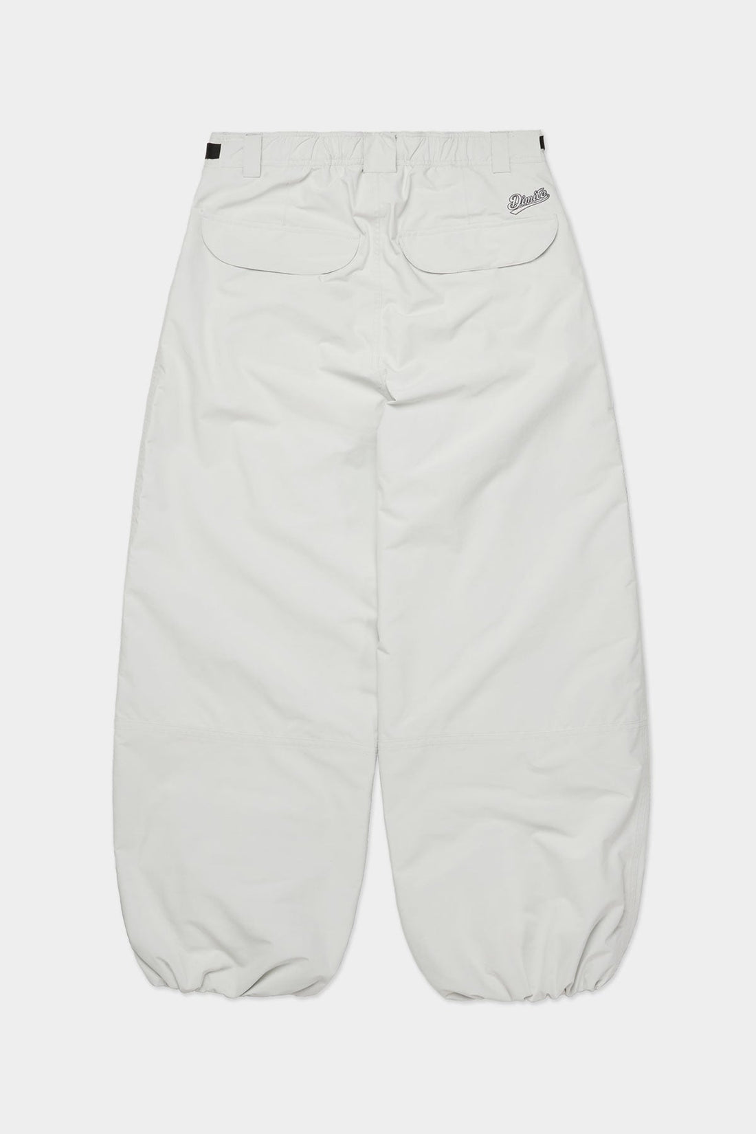 DECK WIDE BANDED PANTS (WIDE FIT LV.2) WHITE