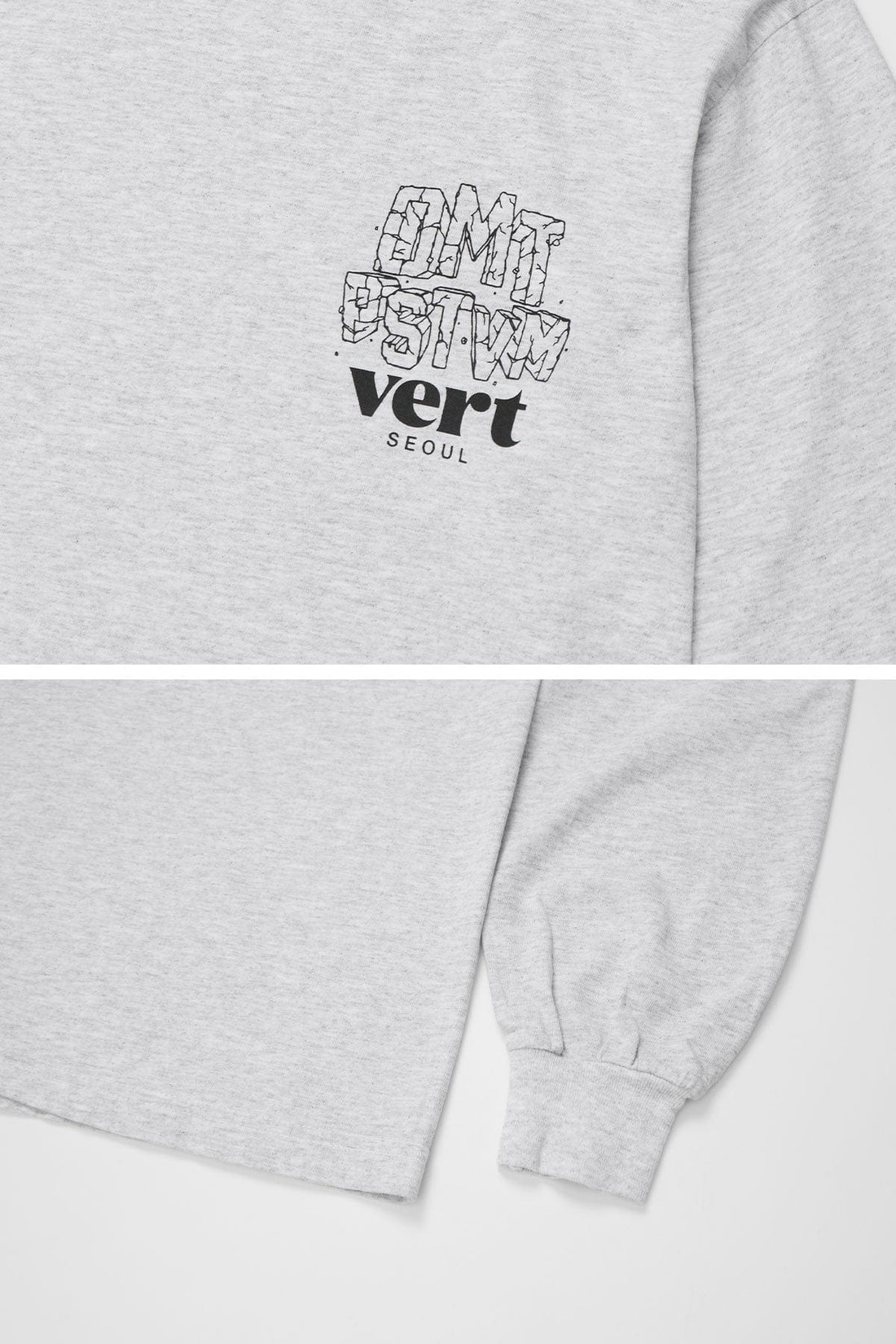 DMT VERT SEOUL LSV GD 6.5OZ TEE ASH