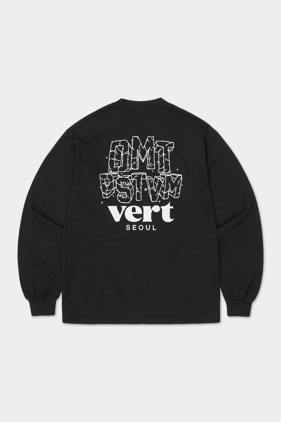 DMT VERT SEOUL LSV GD 6.5OZ TEE BLACK