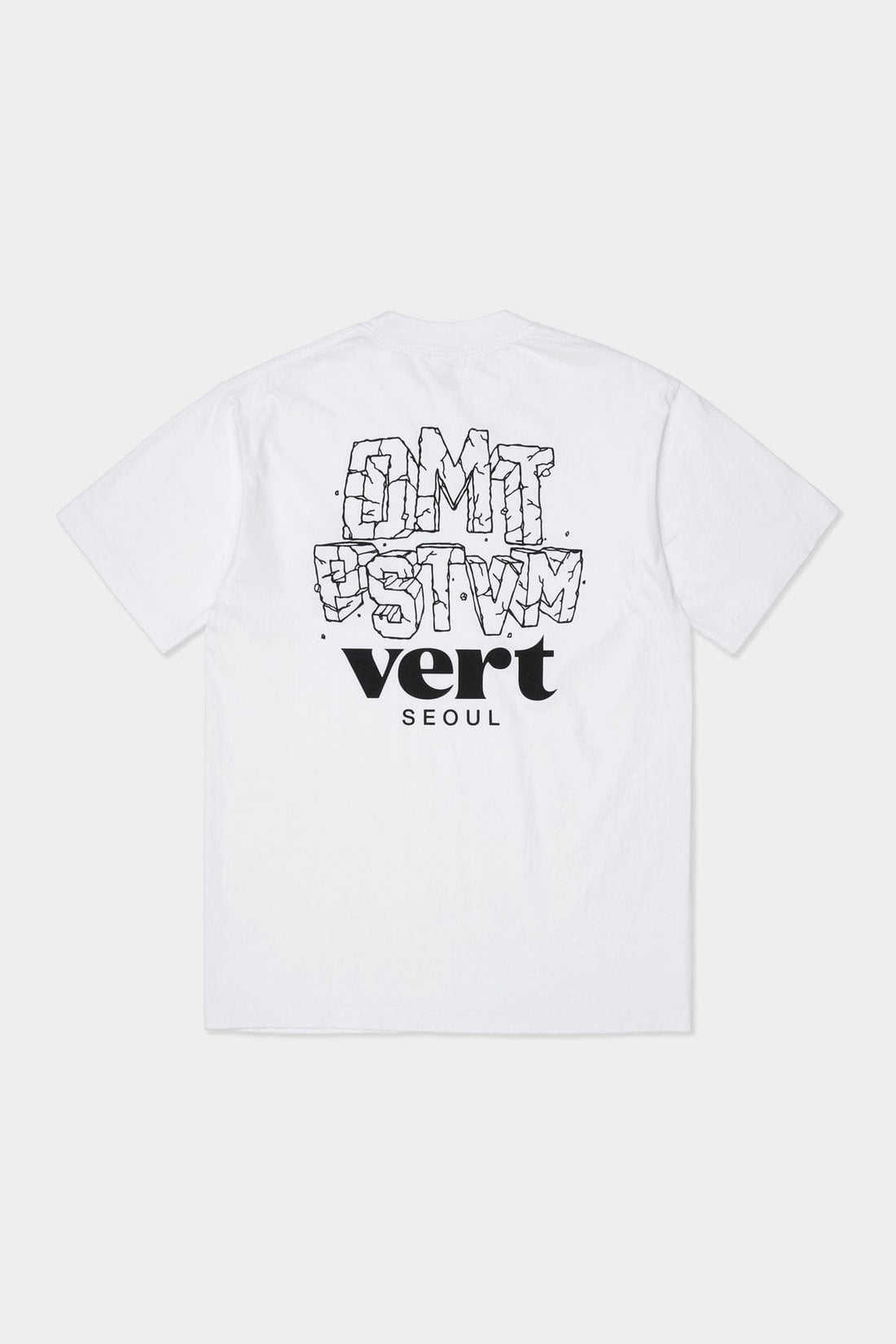DMT VERT SEOUL SSV GD 6.5OZ TEE WHITE