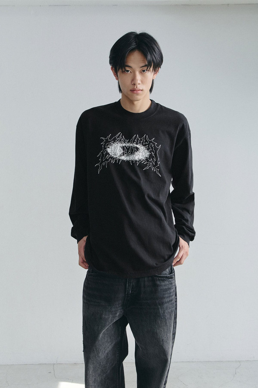 D-AXIS VOLT LSV GD 6.5OZ TEE BLACK