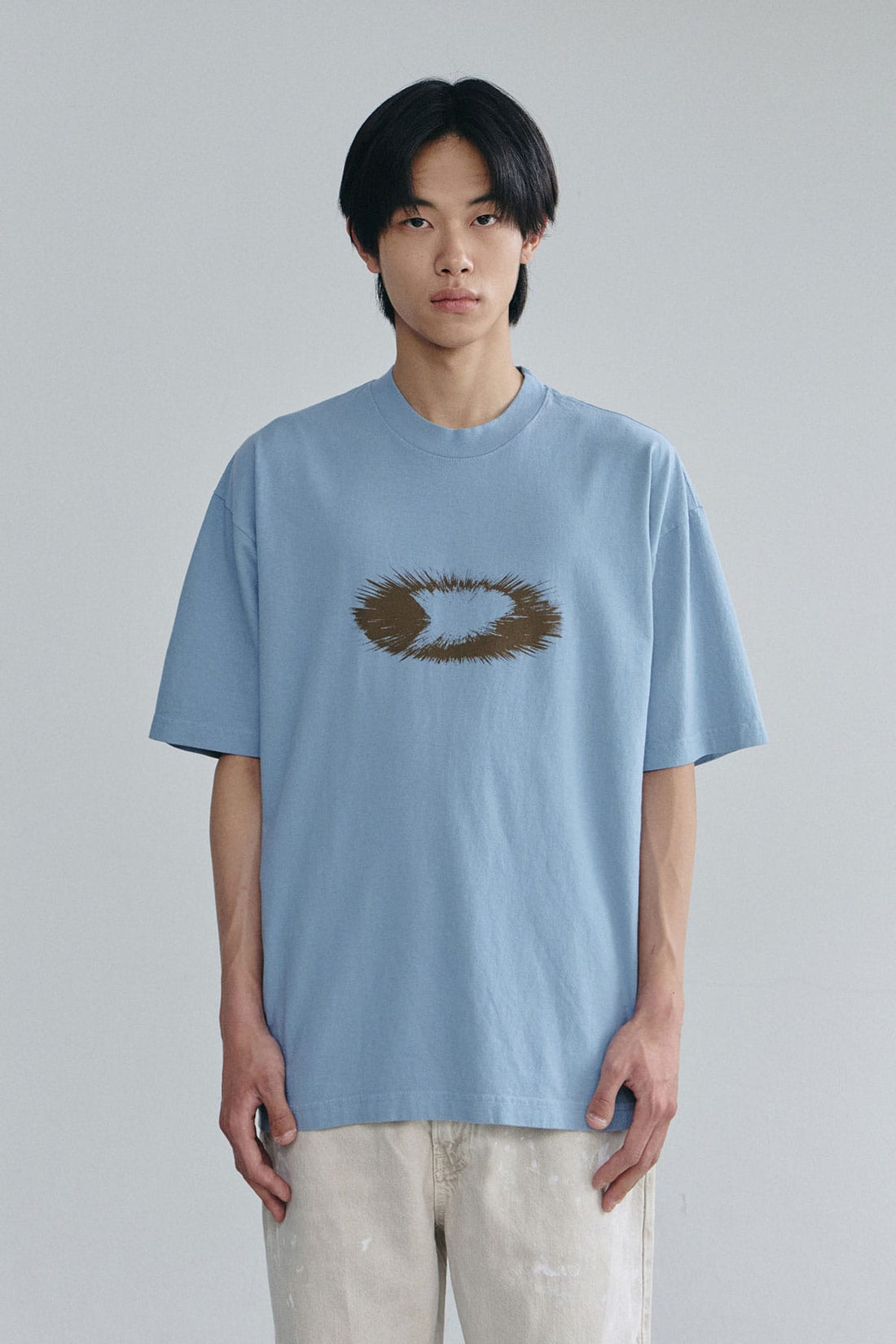 EXPLODING D-AXIS SSV GD 6.5OZ TEE CLEAR BLUE