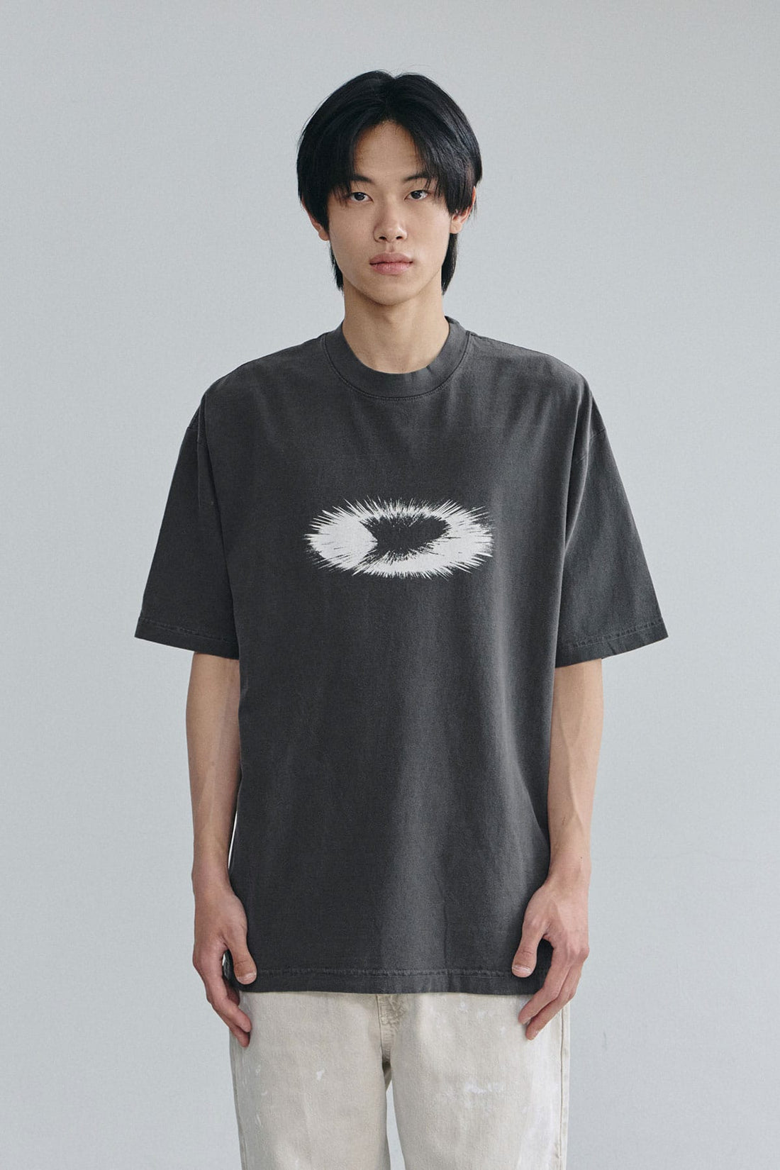 EXPLODING D-AXIS SSV GD 6.5OZ TEE VINTAGE BLACK