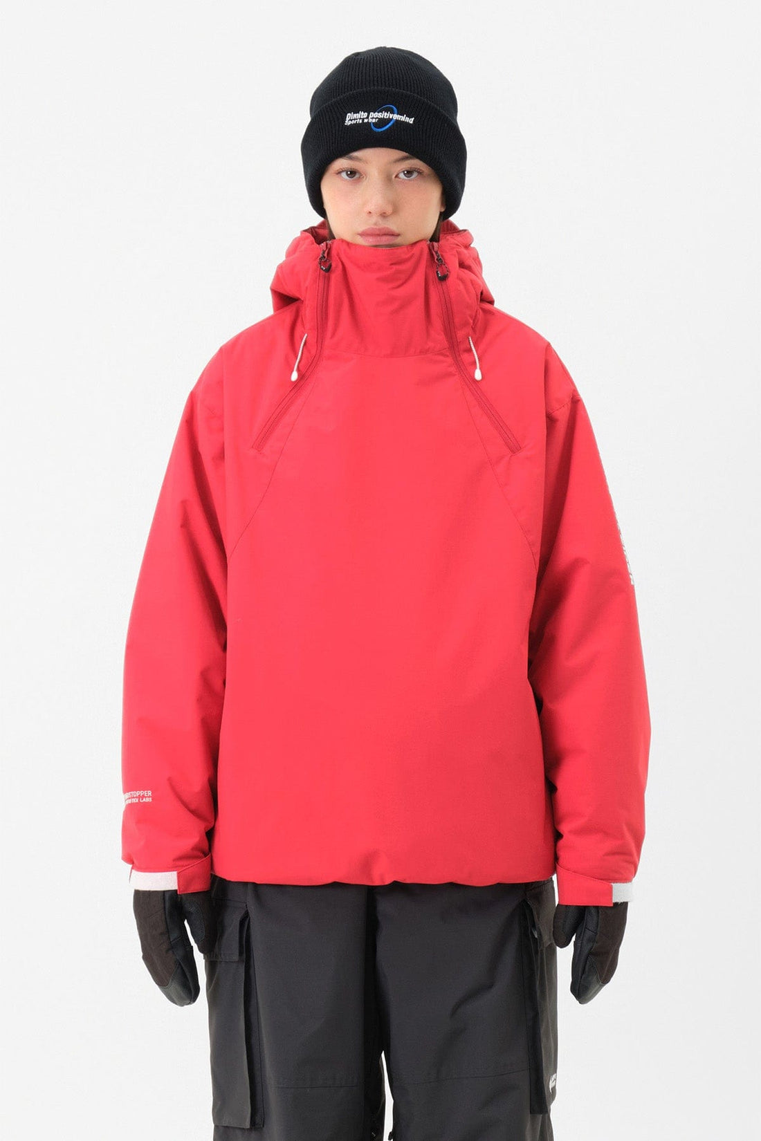 GTX PUFF PULLOVER JACKET RED