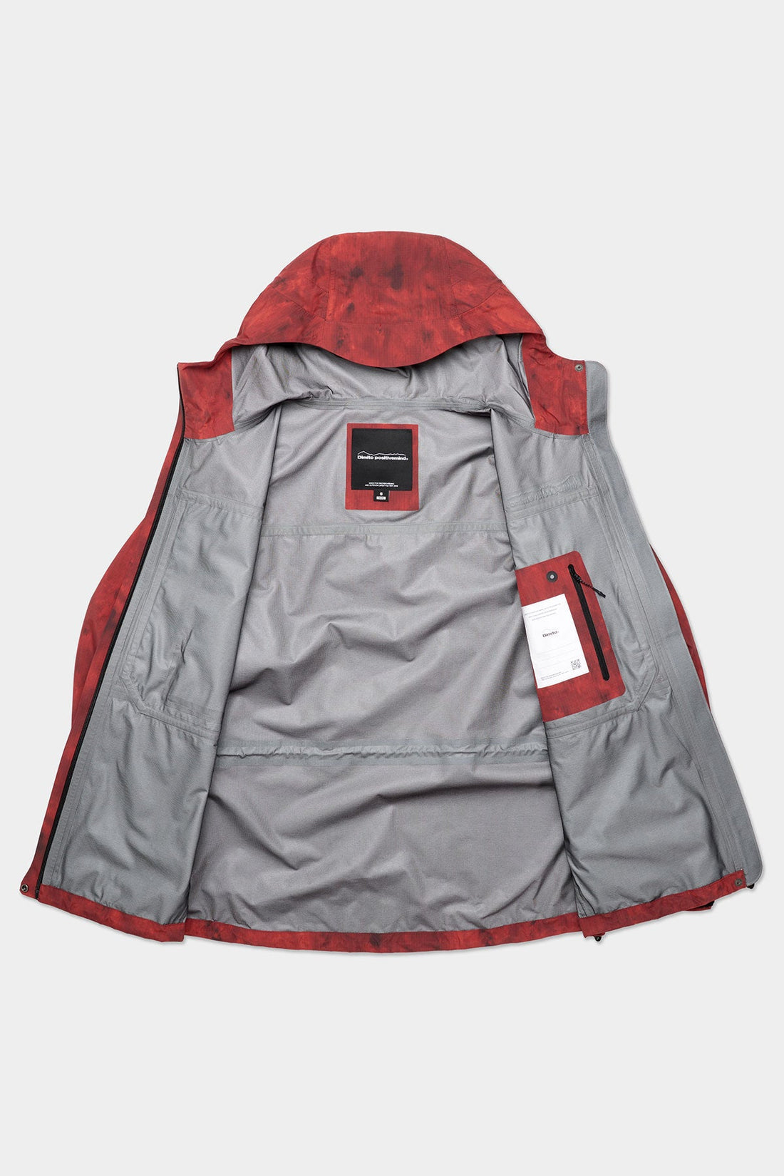 MT 3L JACKET MARBLE RED