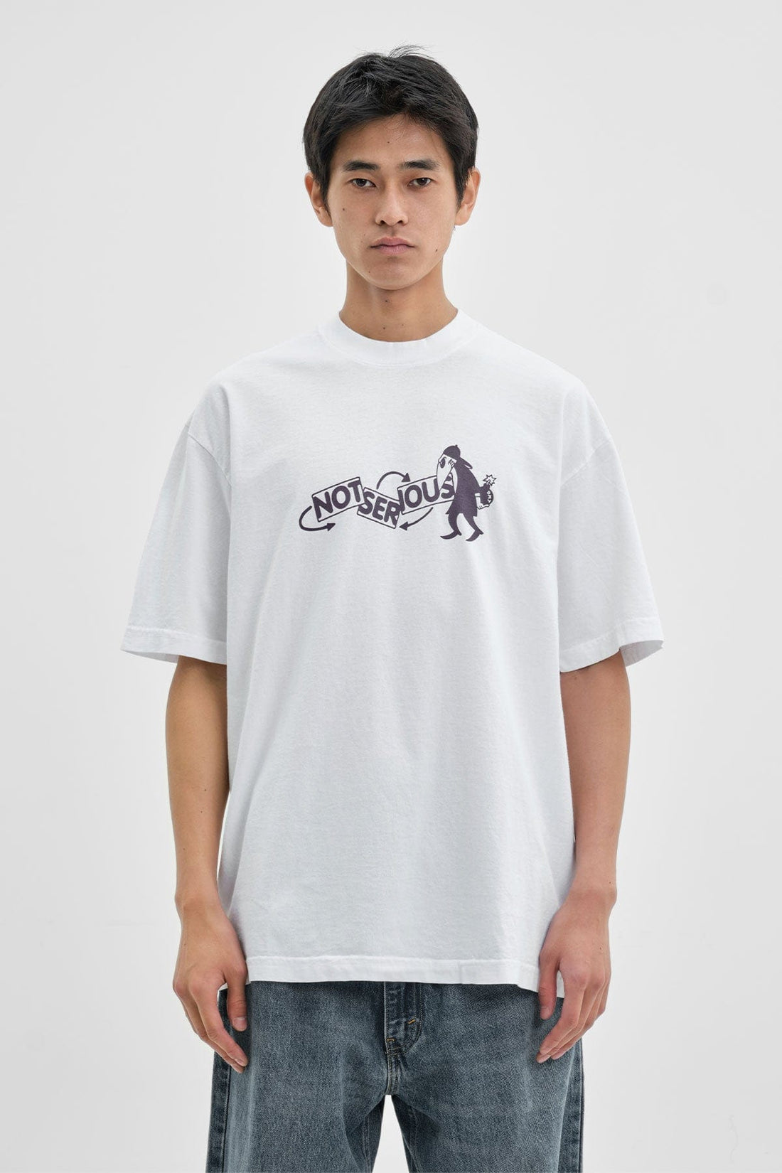 [2526] NS DMT SSV GD 6.5OZ TEE WHITE