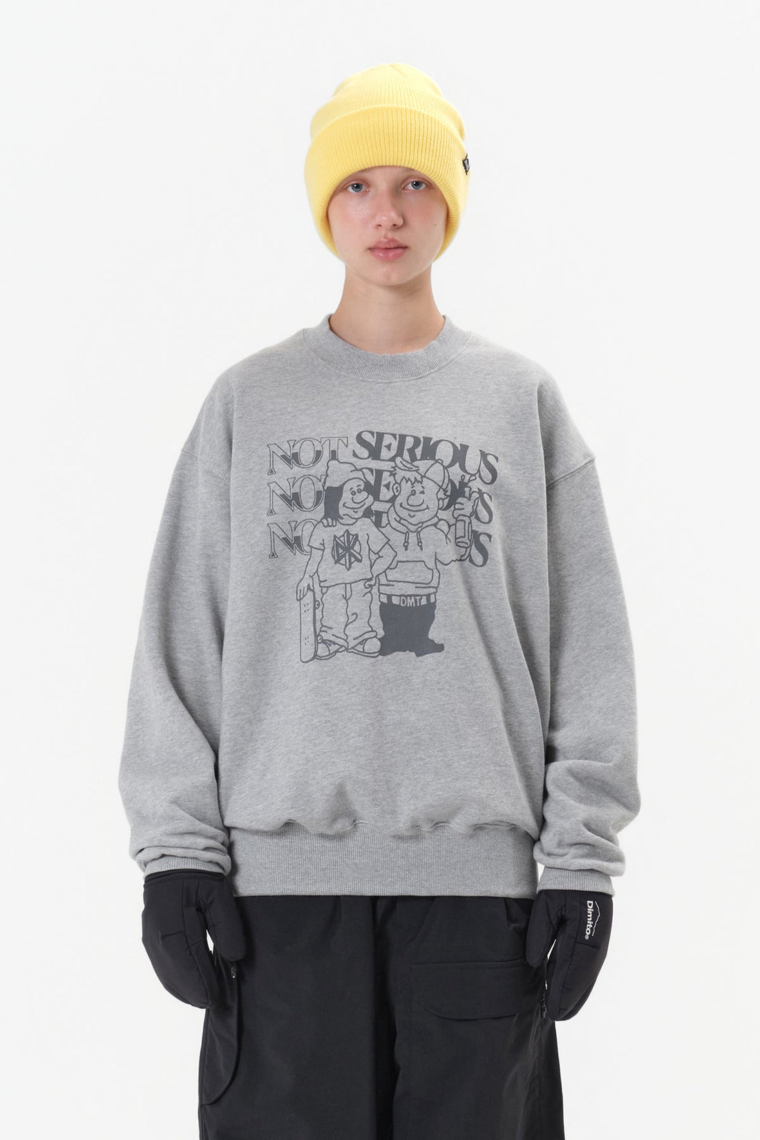 [2526] NSS SWEATSHIRT ASH