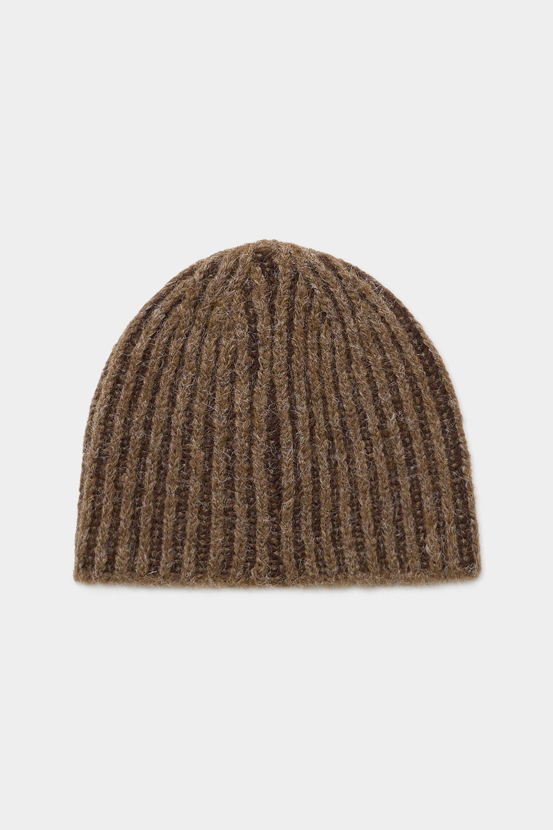 25 TWOTONE BEANIE CAMEL