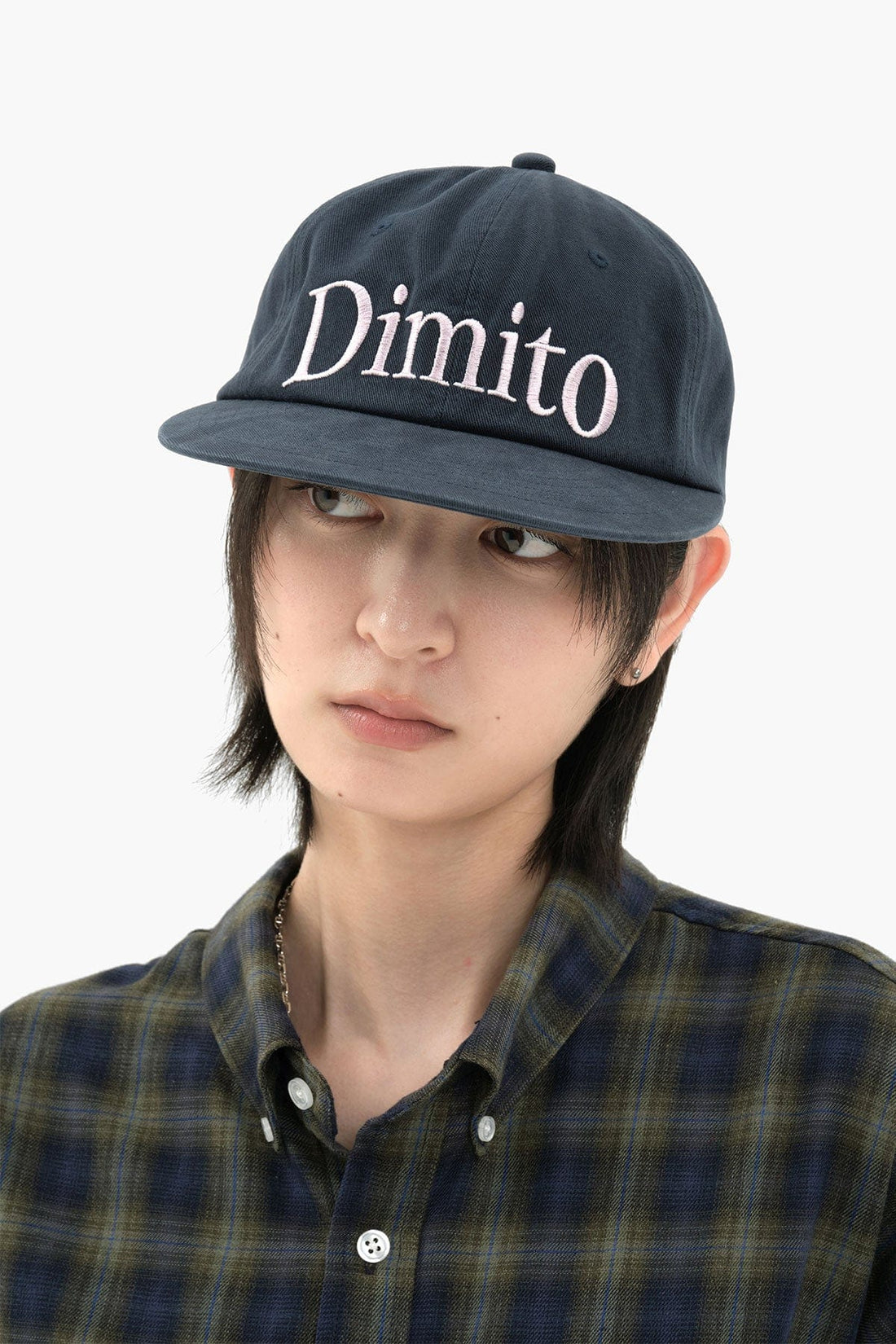 DMT WASHED COTTON 6PANEL CAP WASHED NAVY
