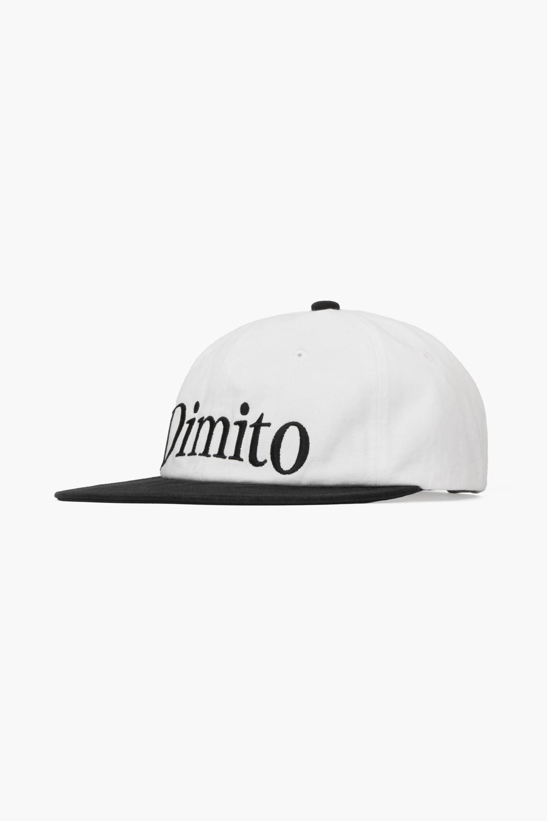 DMT WASHED COTTON 6PANEL CAP WASHED WHITE