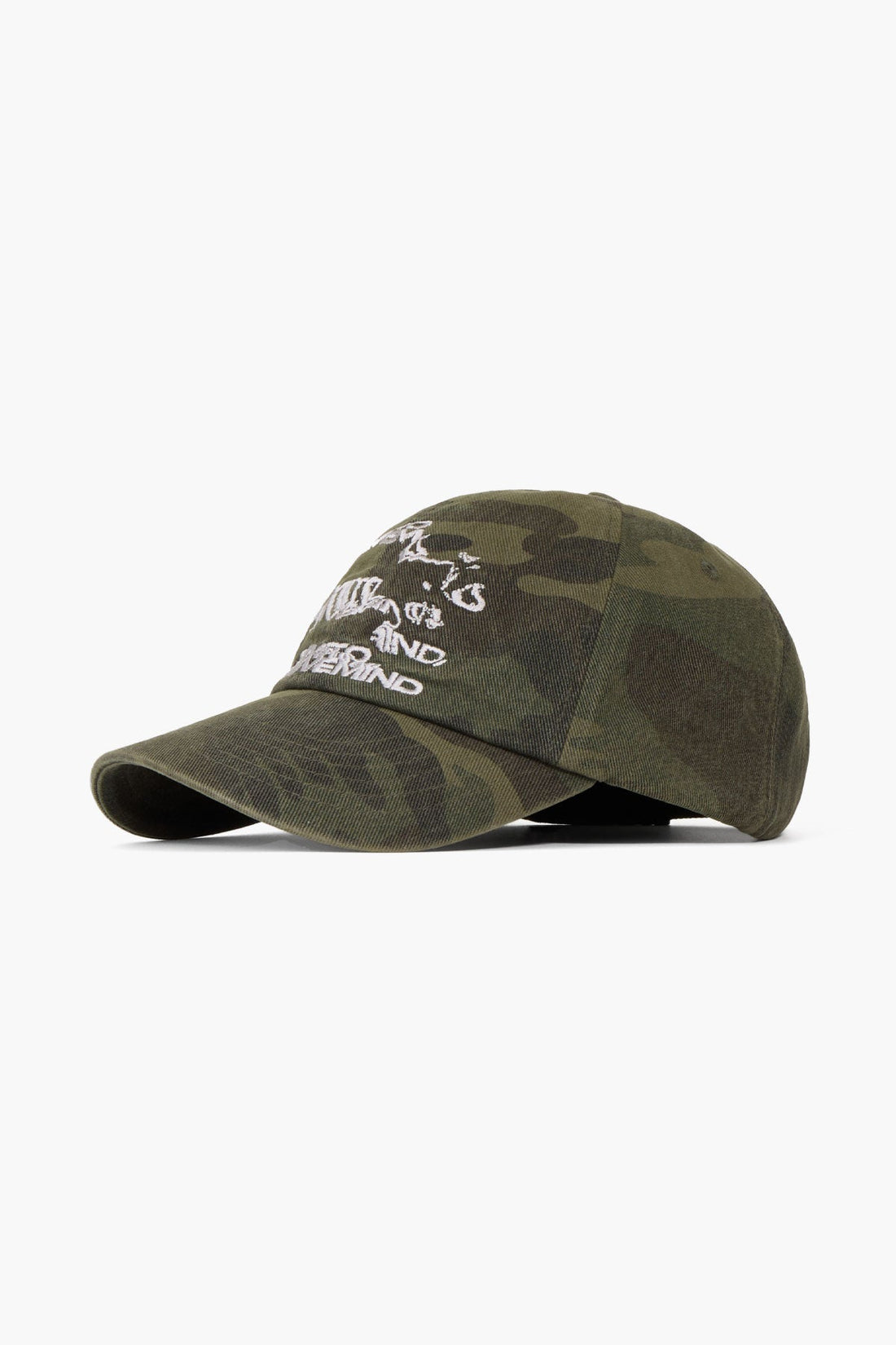 HAZE COTTON 6PANEL CAP WASHED CAMO
